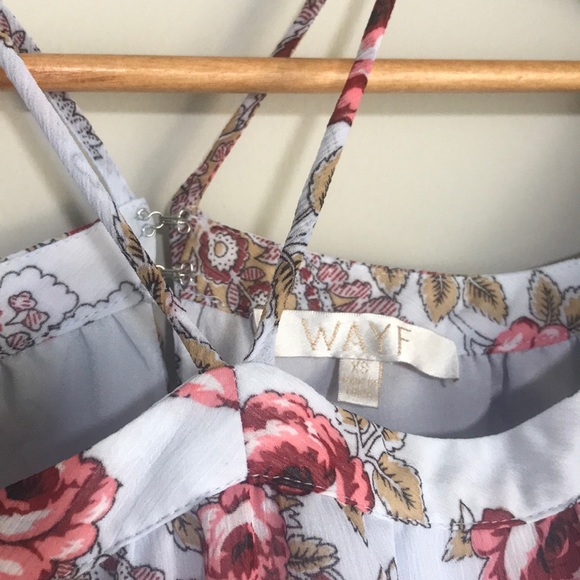 WAYF Floral Mini Dress - Picture 3 of 3